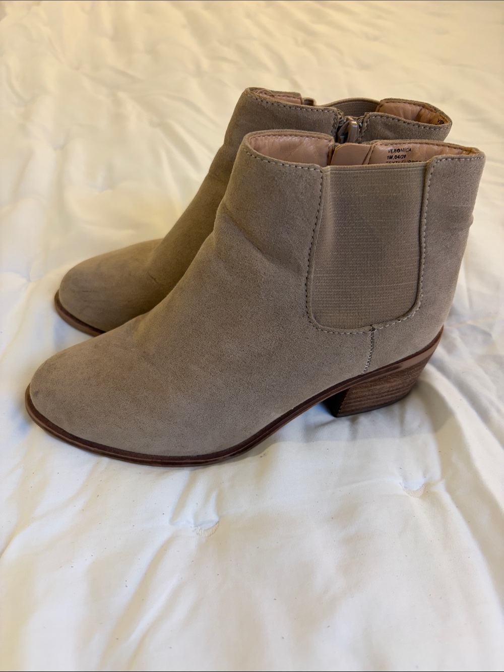 Treasure & Bond Tan Suede Booties